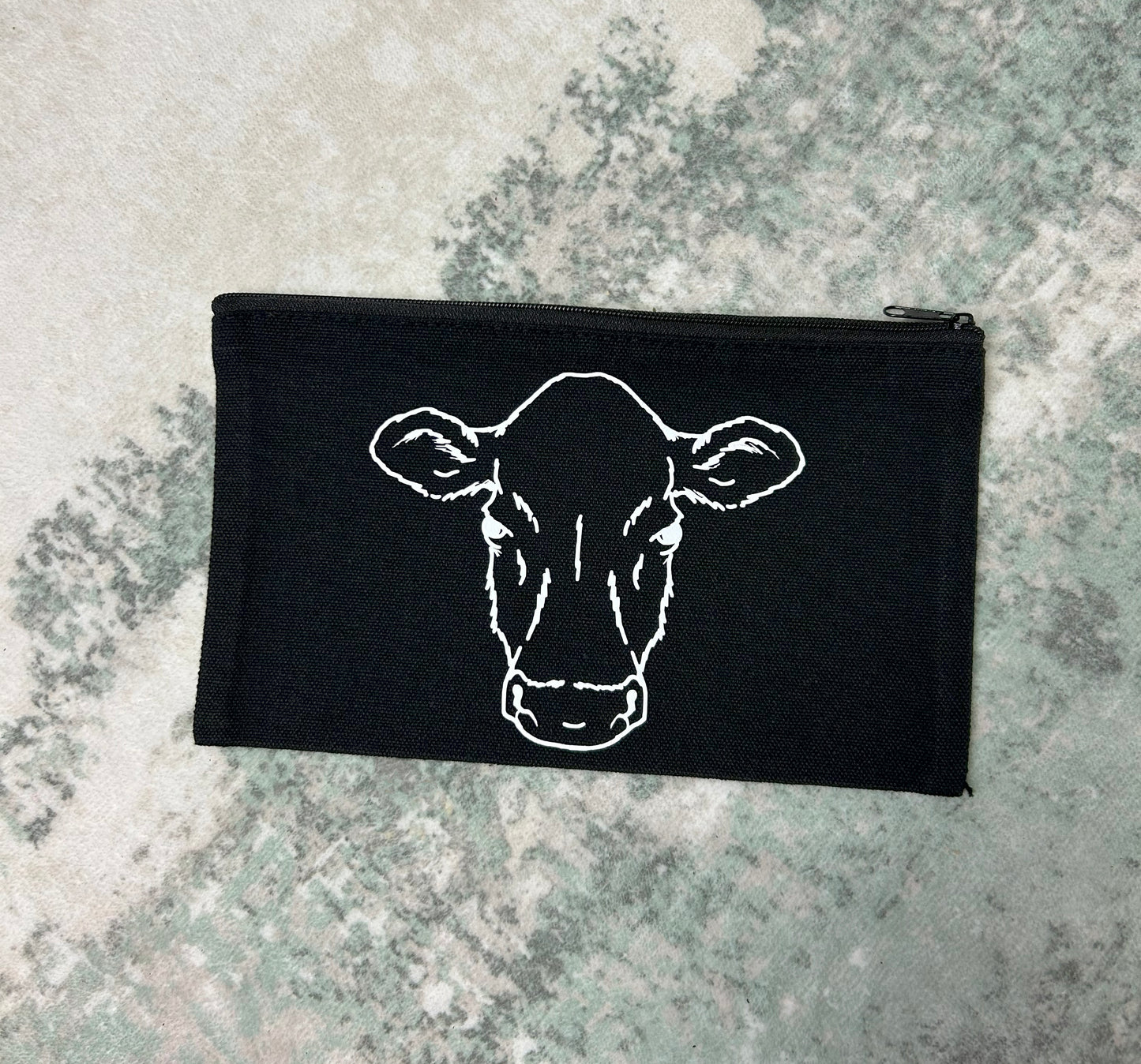 Cute Cow Pencil Pouch