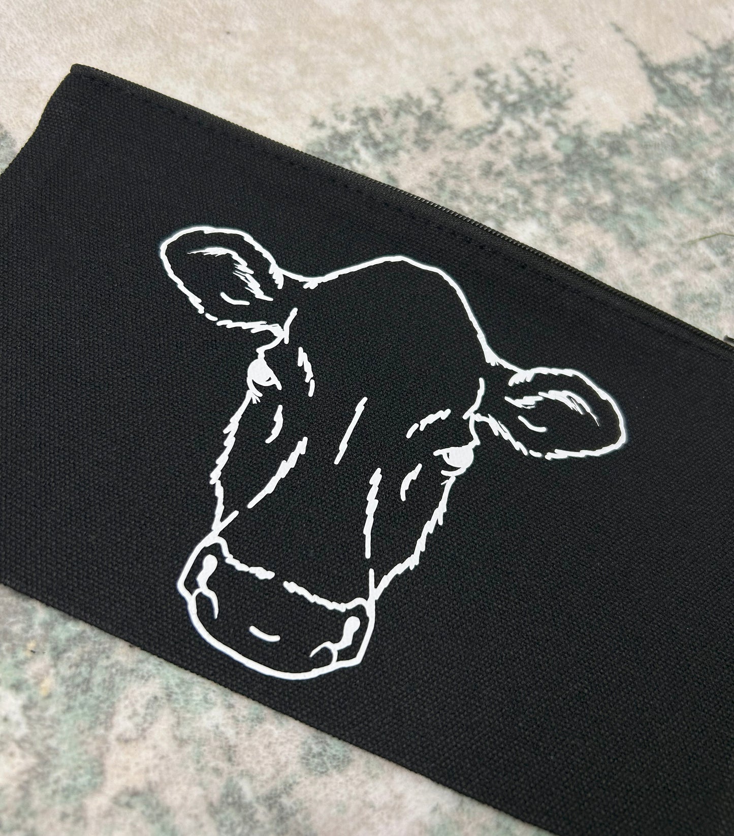 Cute Cow Pencil Pouch