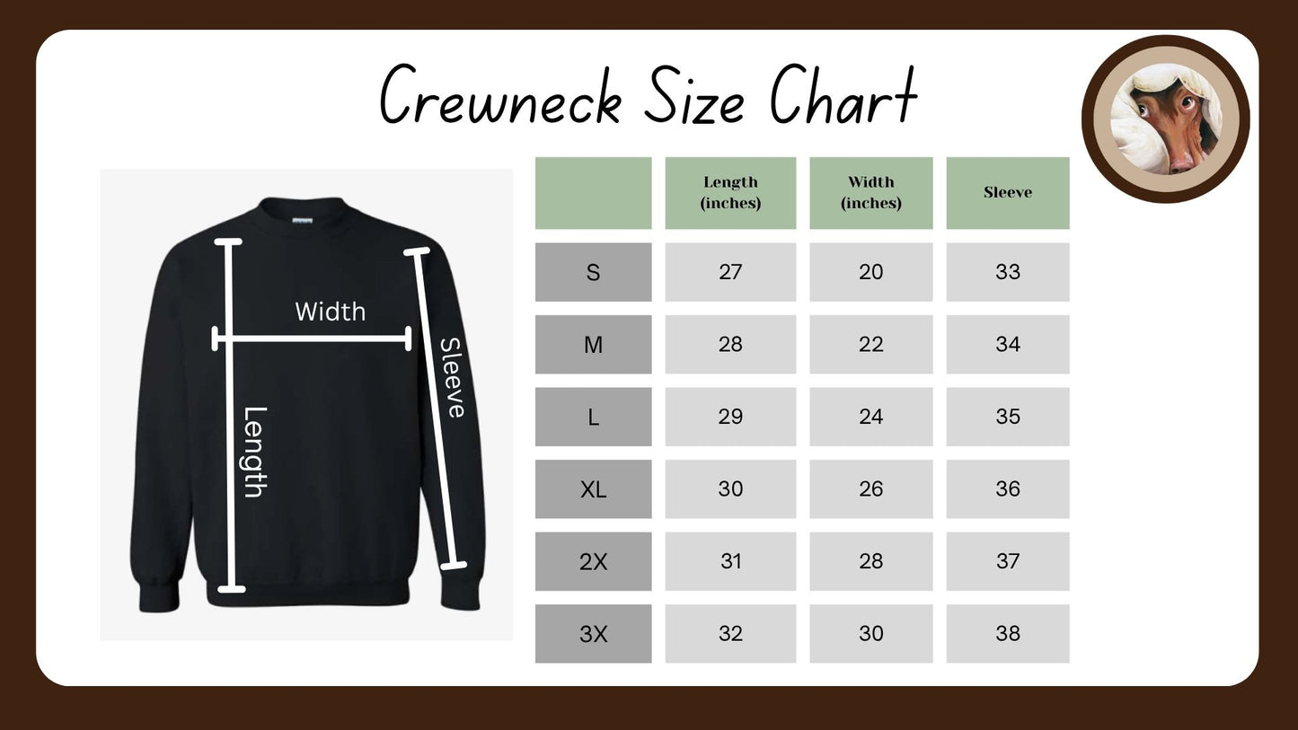 Day Dreams Farm "Live, Love, Rescue" Crewneck