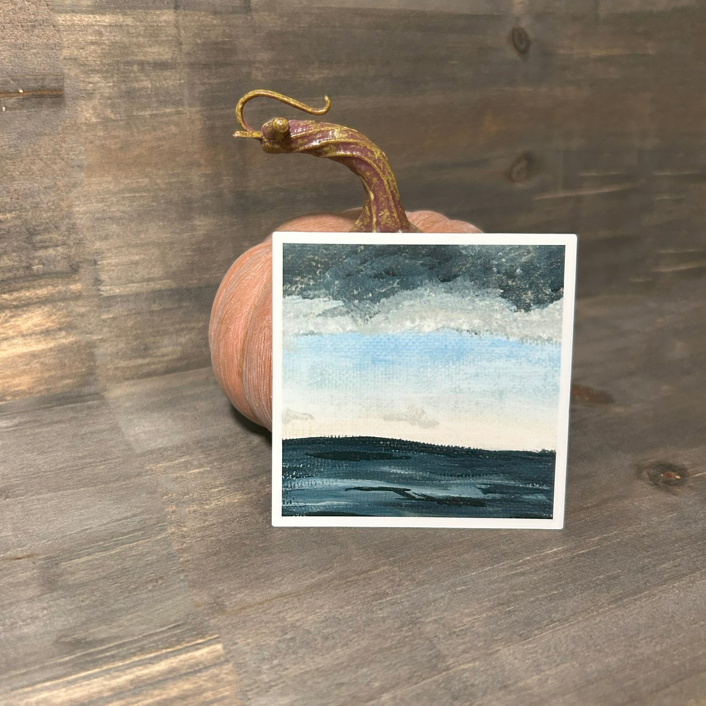 On the Horizon Landscape Matte Vinyl Sticker