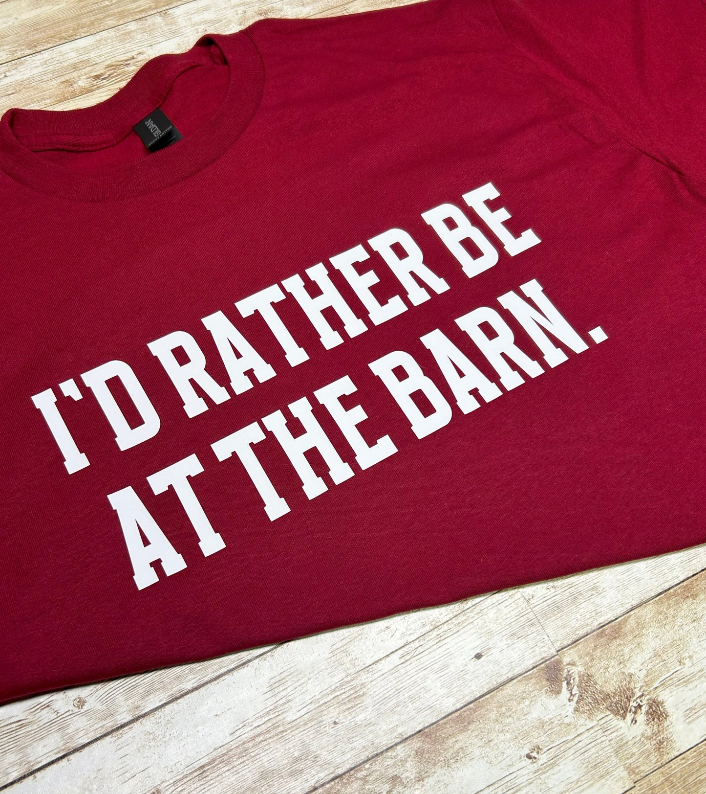 I'd Rather Be at the Barn