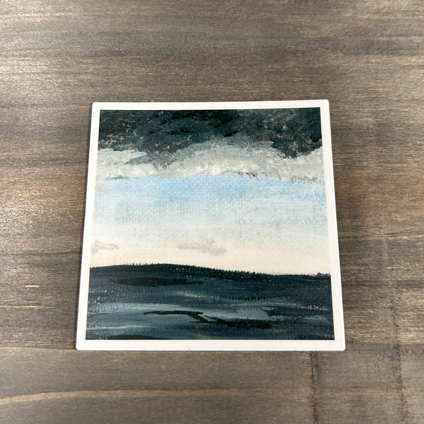 On the Horizon Landscape Matte Vinyl Sticker