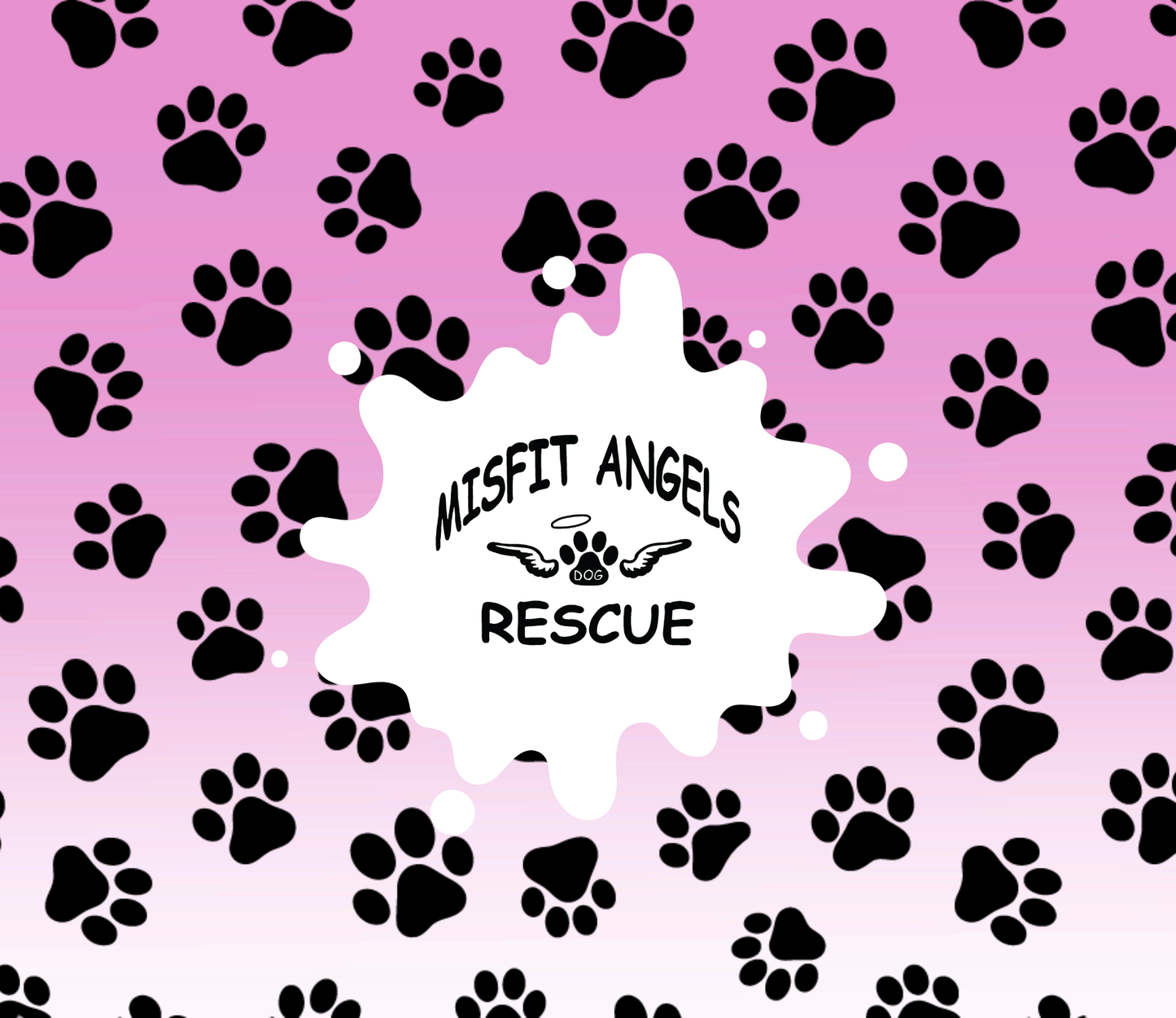 Misfit Angels Logo Tumbler