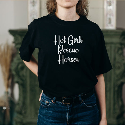Hot Girls Rescue Horses