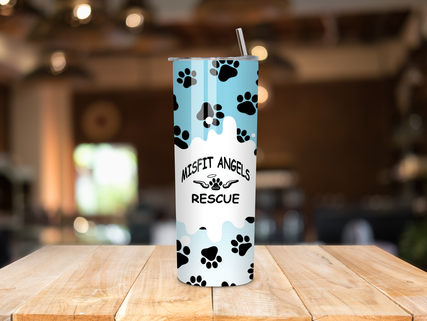 Misfit Angels Logo Tumbler