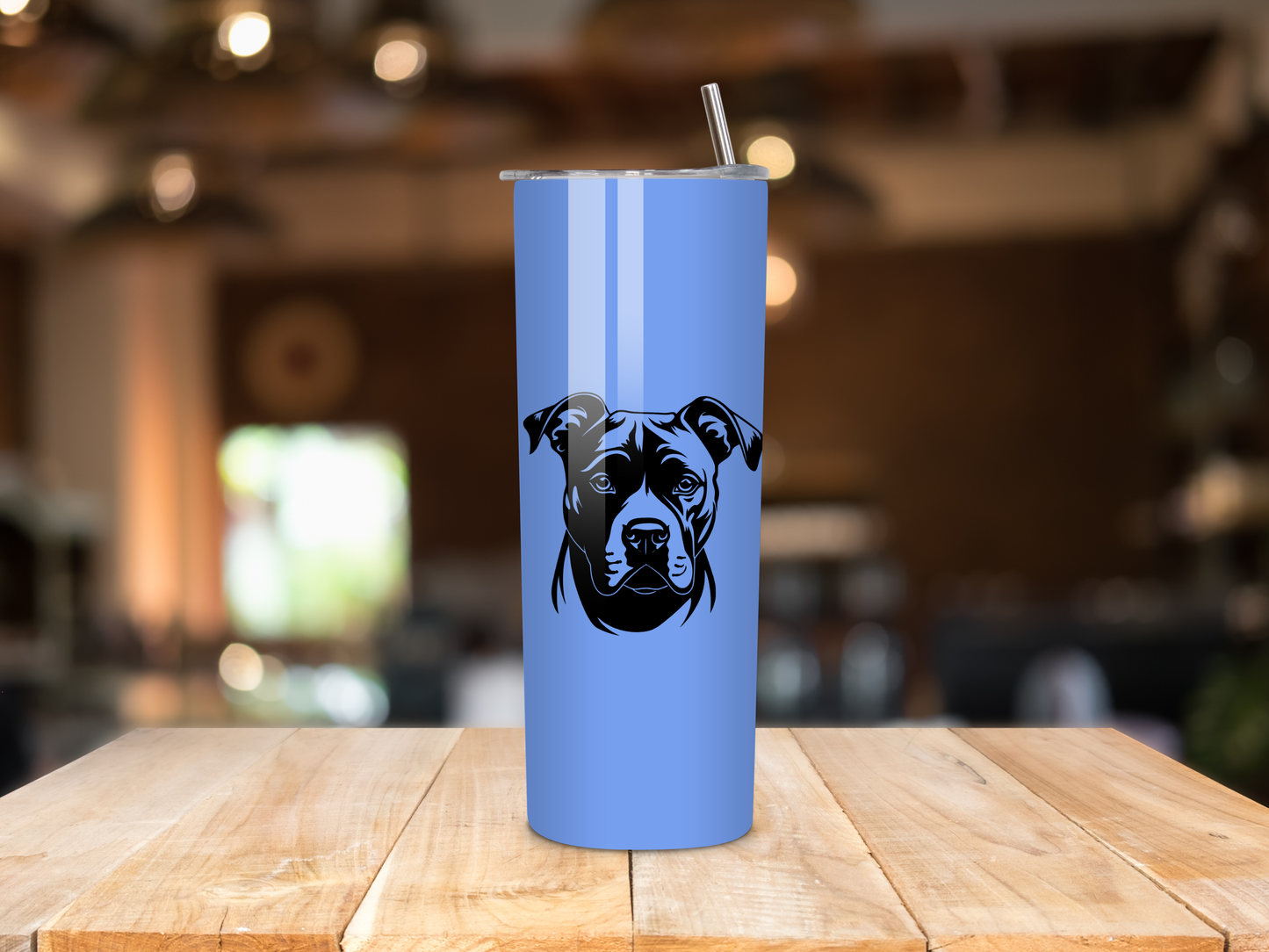 Misfit Angels Pitbull Tumbler