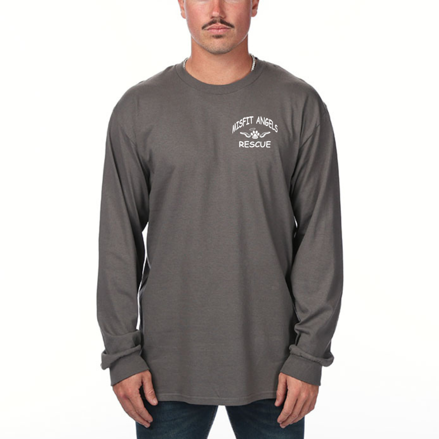 Misfit Angels Dog Rescue Long Sleeve Shirt