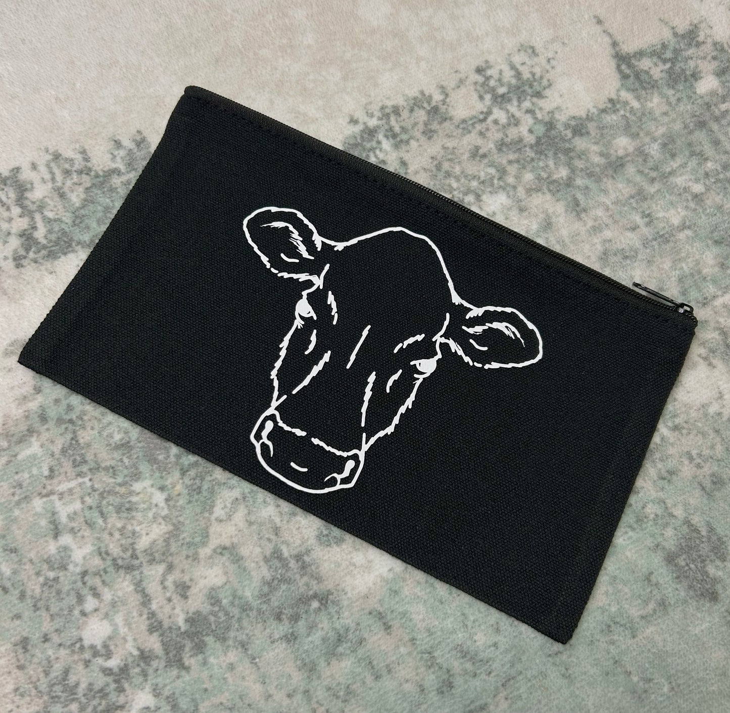 Cute Cow Pencil Pouch
