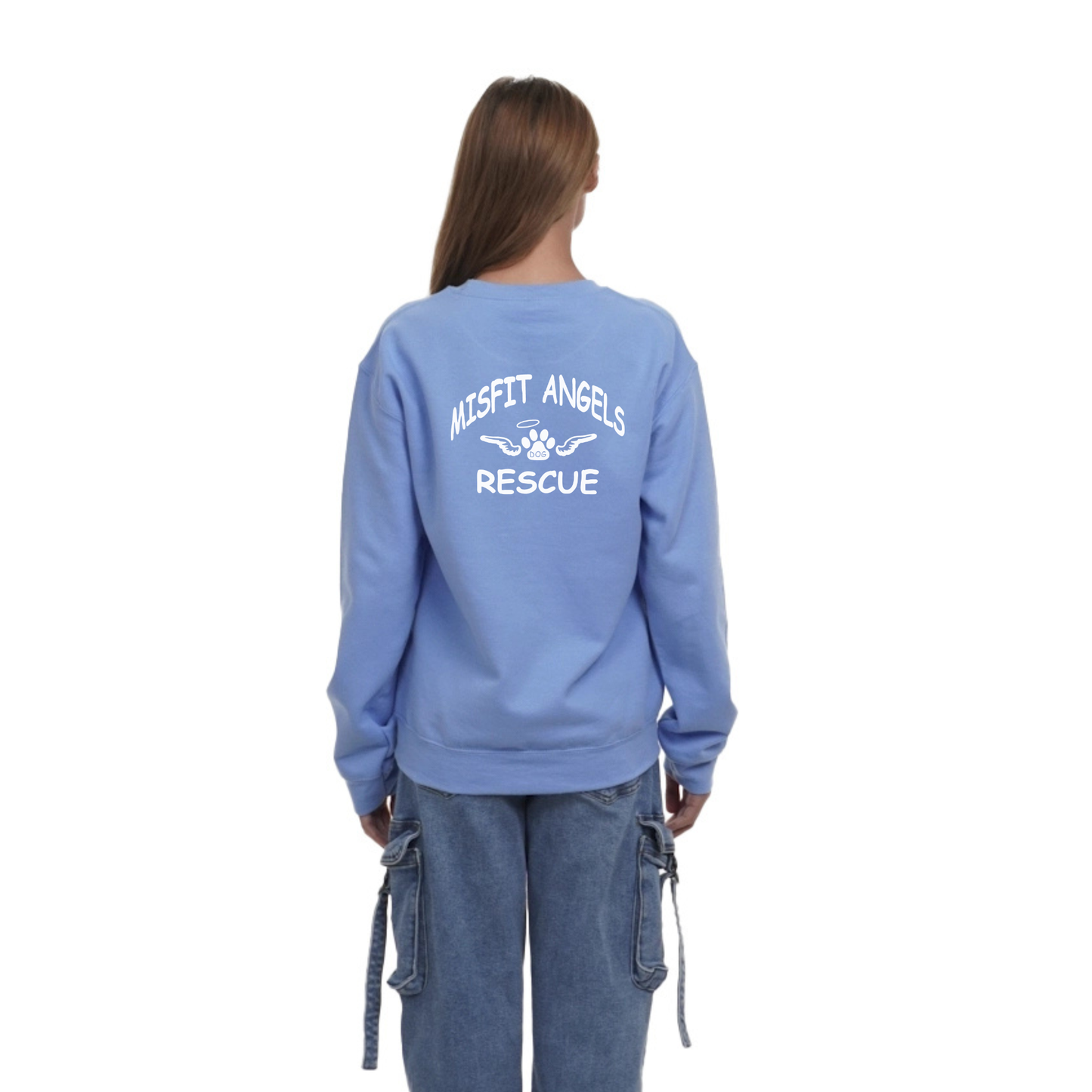 Misfit Angels Dog Rescue Crewneck