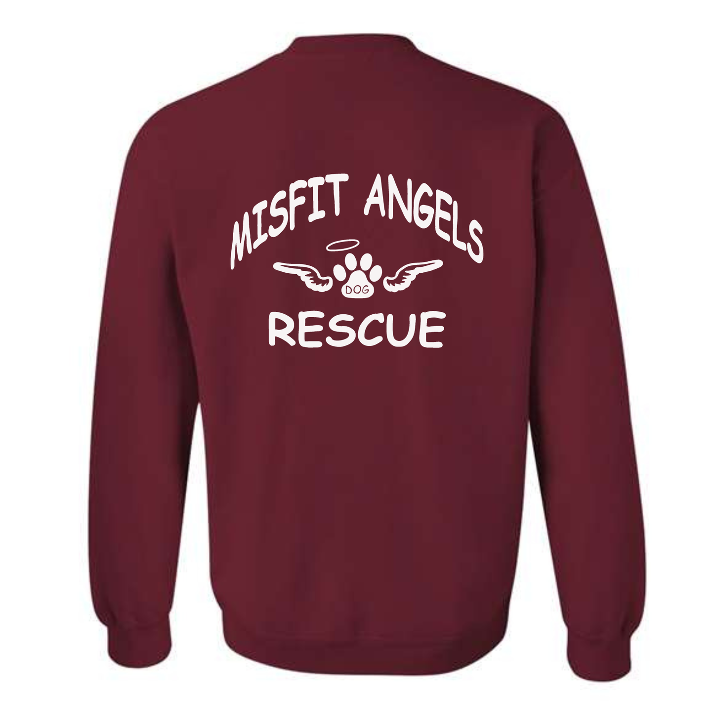 Misfit Angels Dog Rescue Crewneck