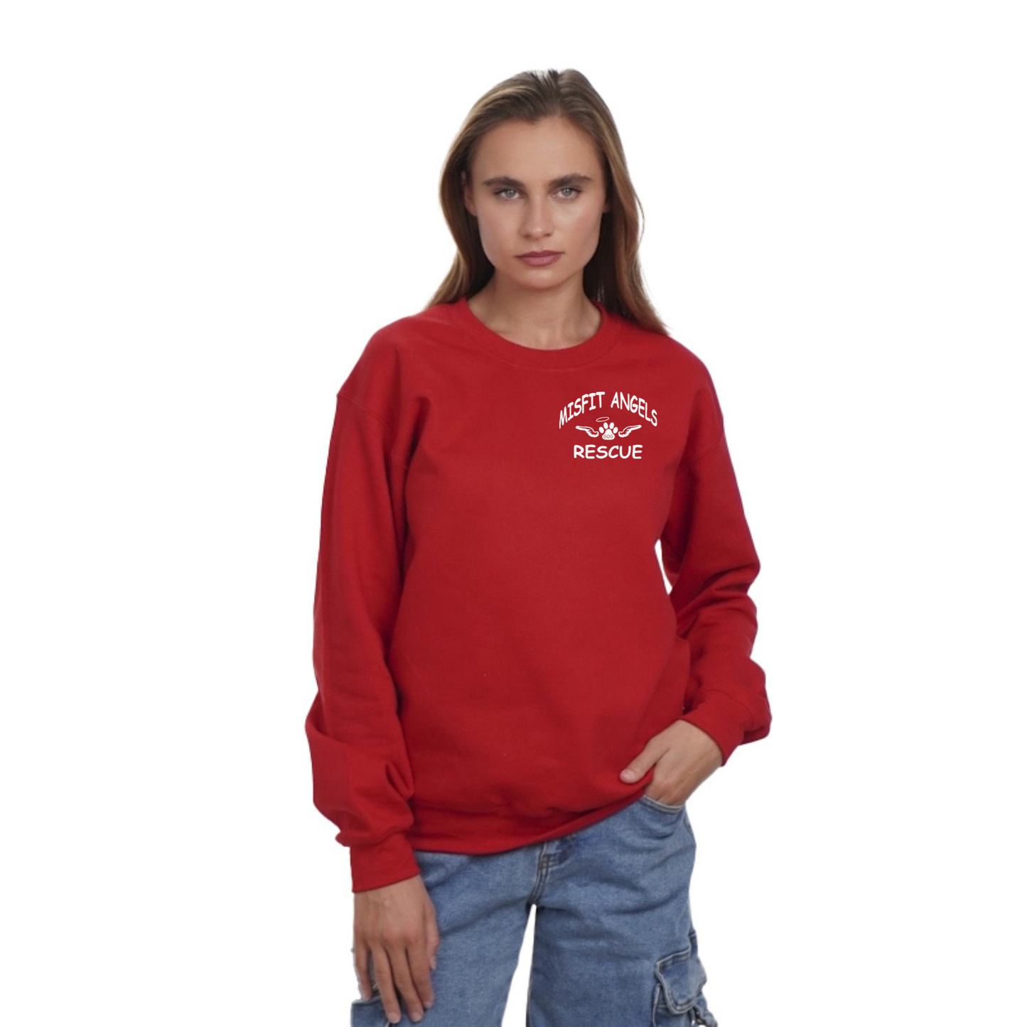 Misfit Angels Dog Rescue Crewneck