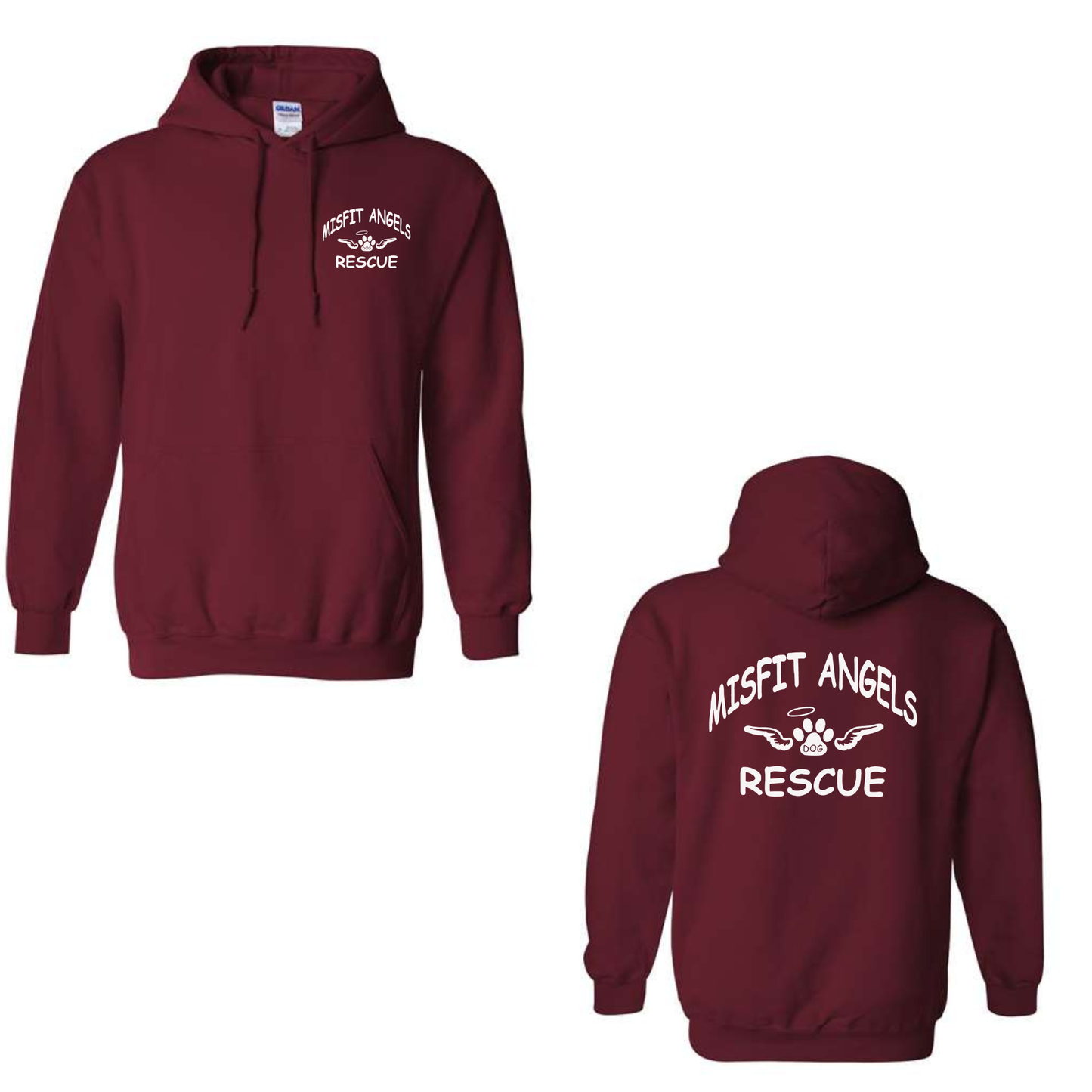 Misfit Angels Dog Rescue Pullover