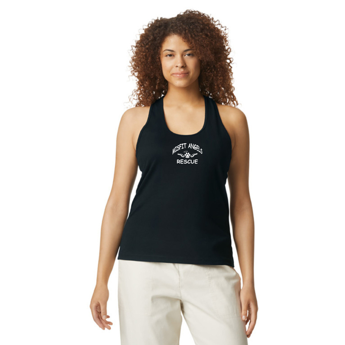 Misfit Angels Racerback Tank Top