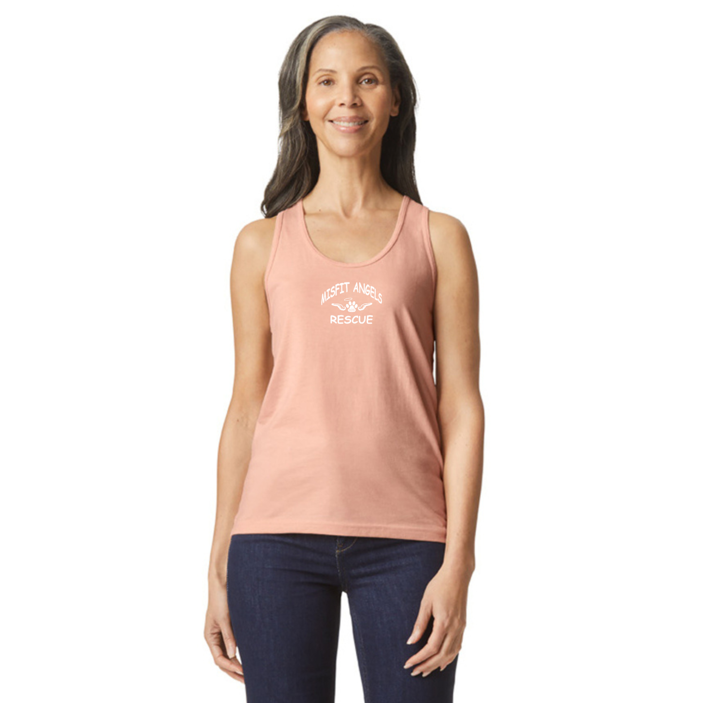 Misfit Angels Racerback Tank Top