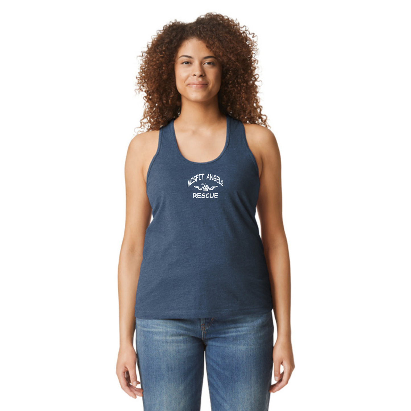 Misfit Angels Racerback Tank Top