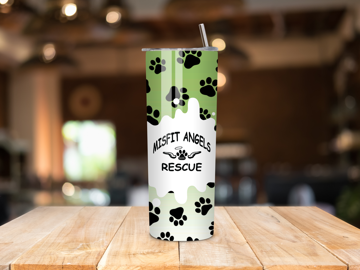 Misfit Angels Logo Tumbler