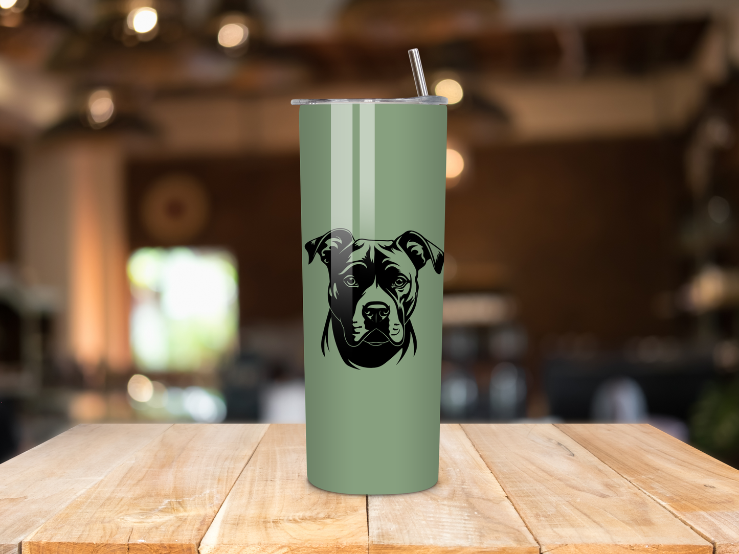 Misfit Angels Pitbull Tumbler