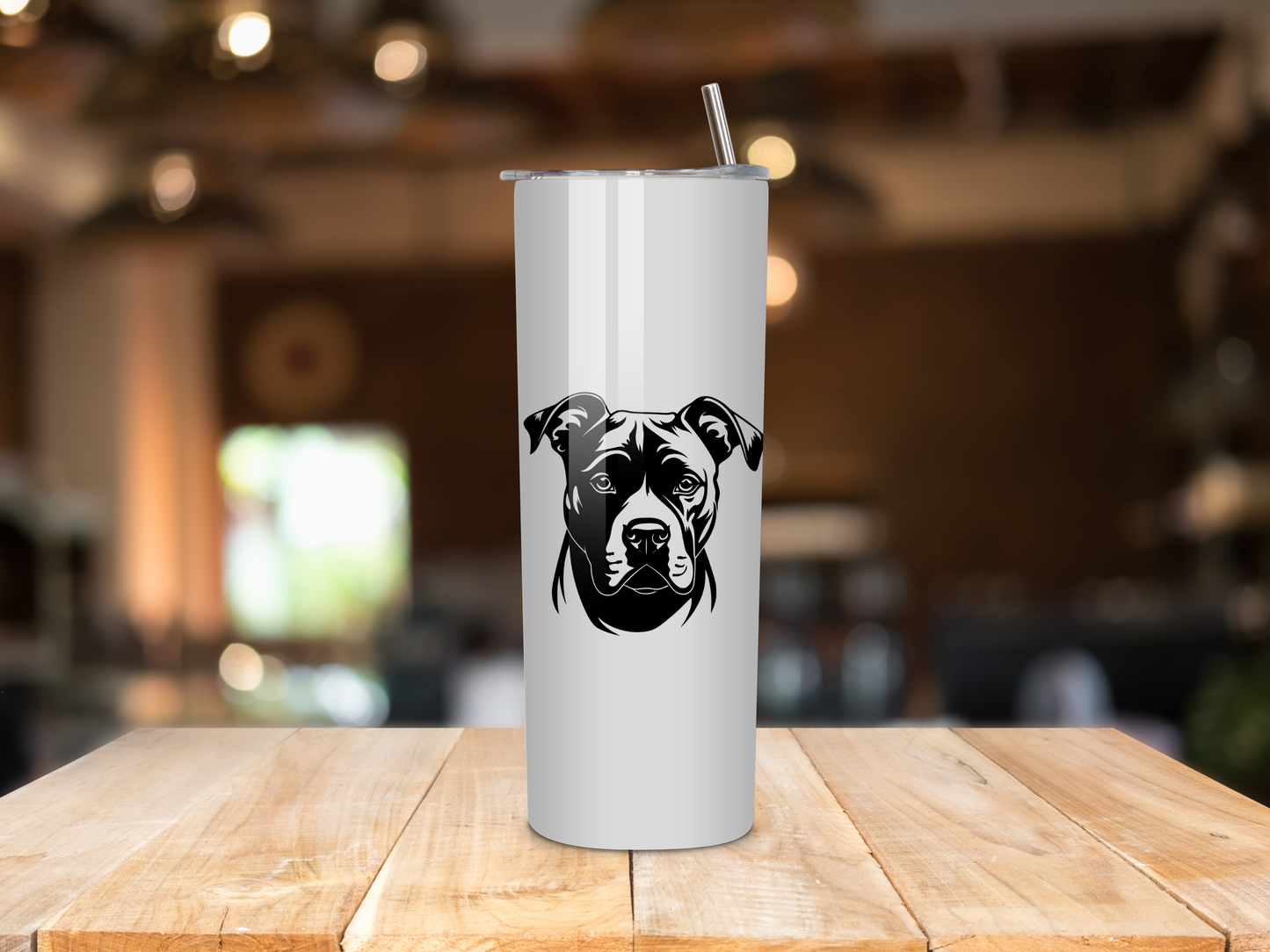 Misfit Angels Pitbull Tumbler