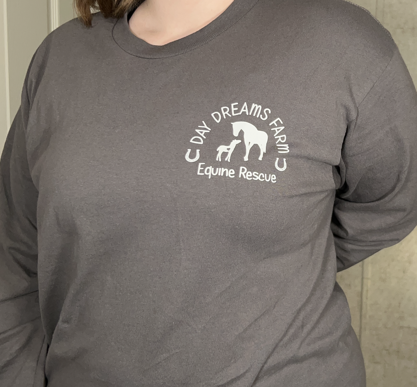 Day Dreams Farm "Live, Love, Rescue" Long Sleeve Shirt