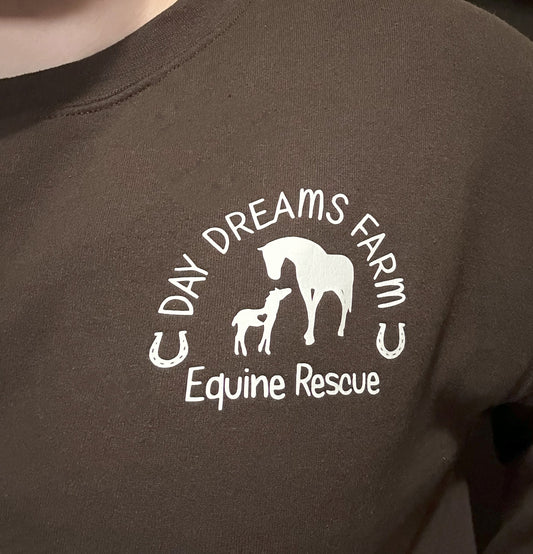 Day Dreams Farm "Live, Love, Rescue" Crewneck