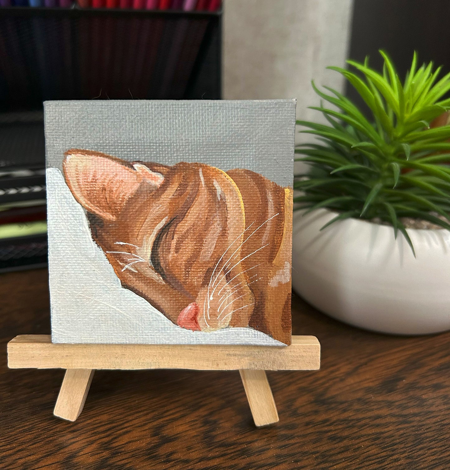 Miniature Custom Pet Portrait