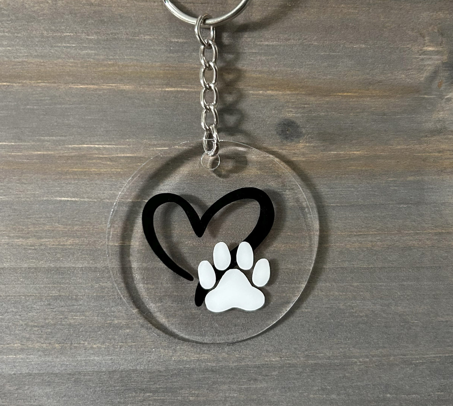 Pet Parent Acrylic Keychain