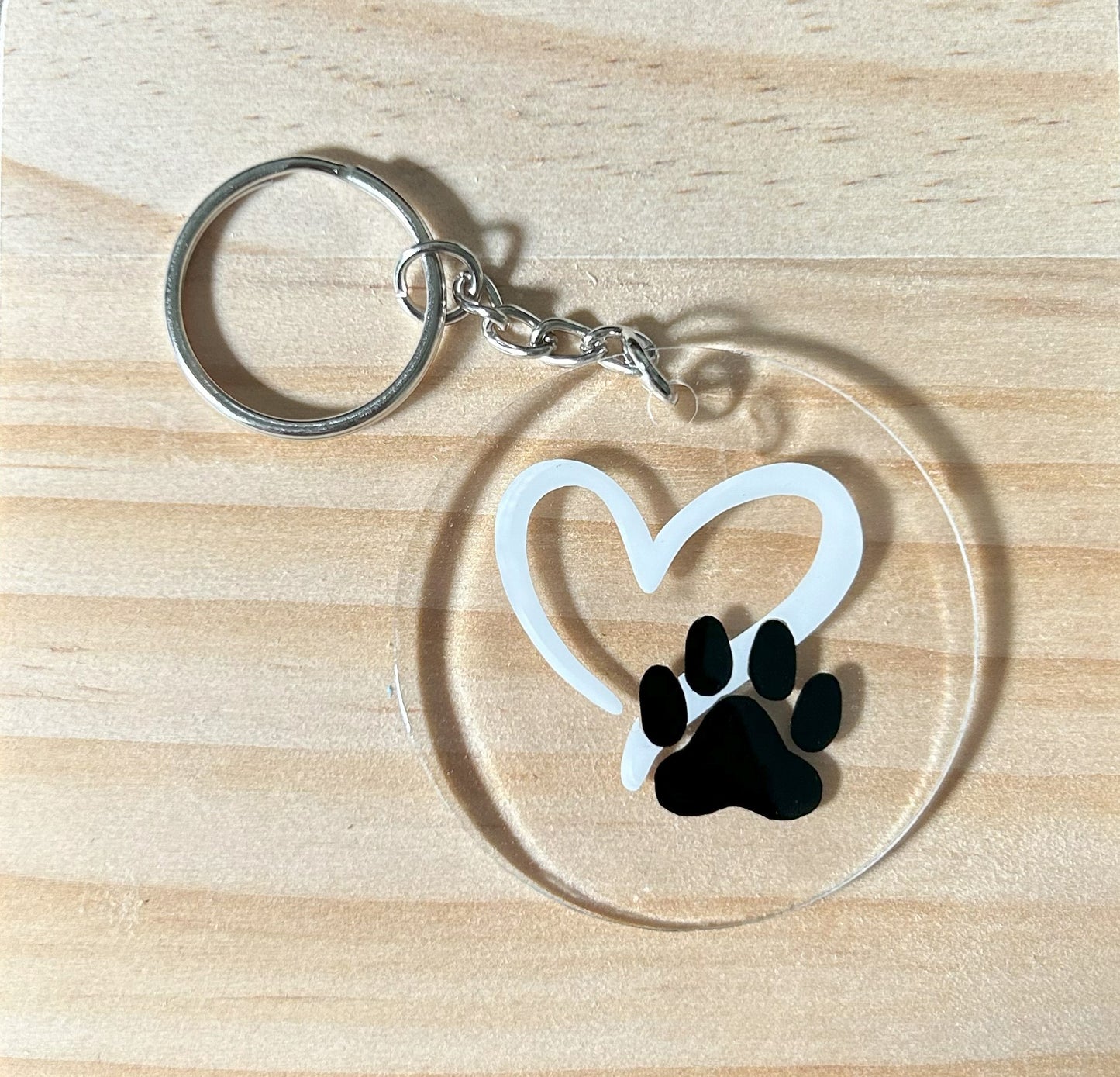 Pet Parent Acrylic Keychain