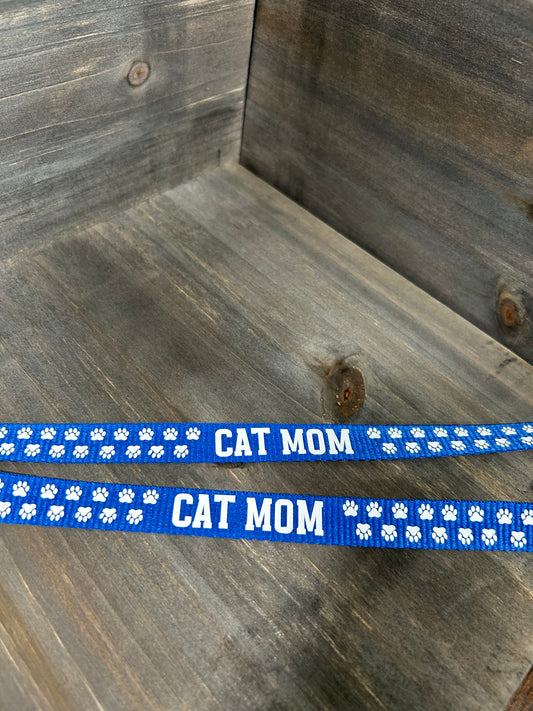 Cat Mom Breakaway Lanyard