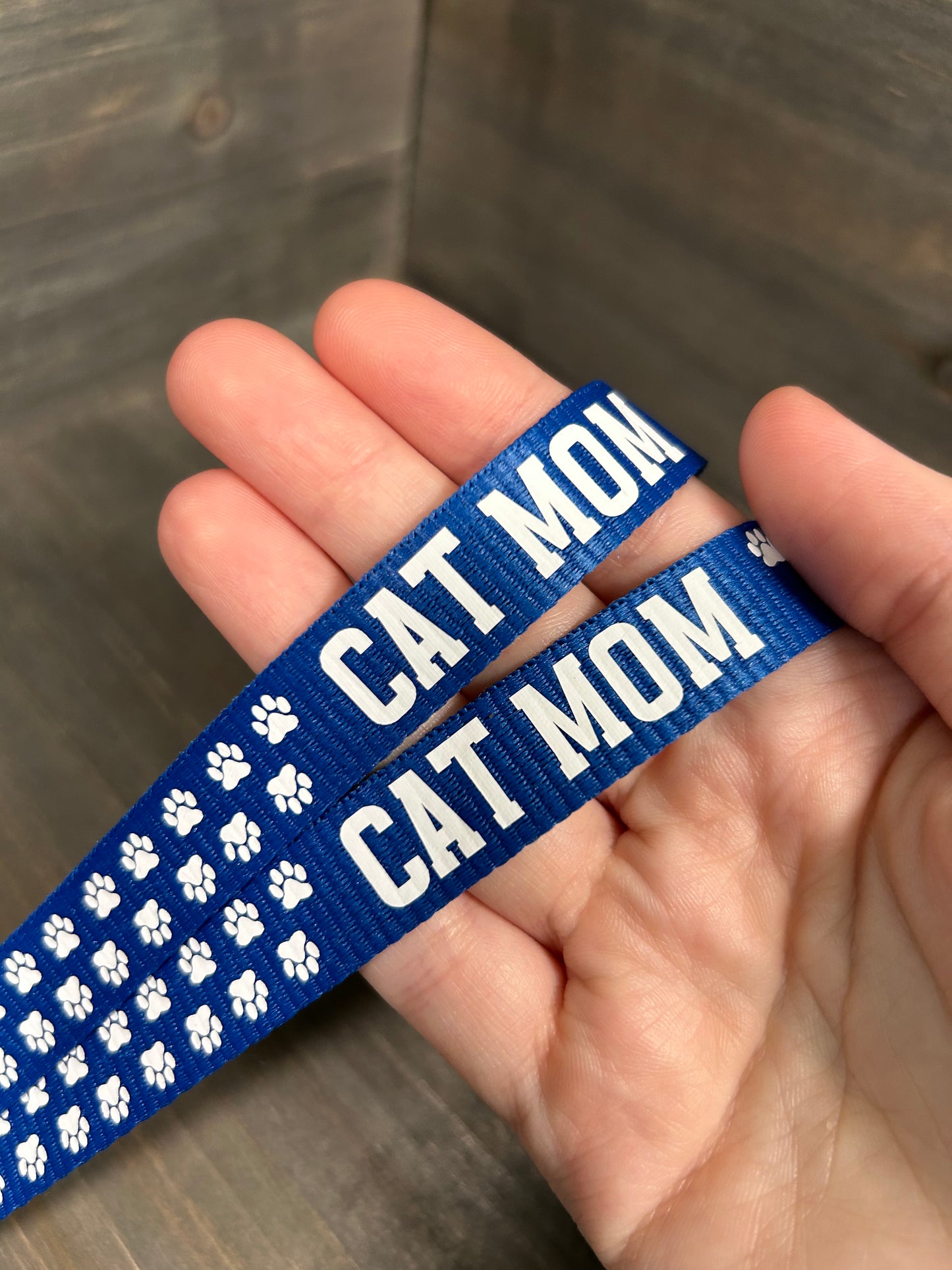 Cat Mom Breakaway Lanyard