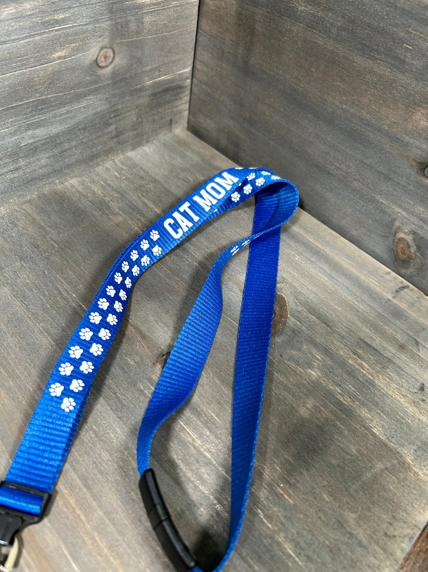 Cat Mom Breakaway Lanyard