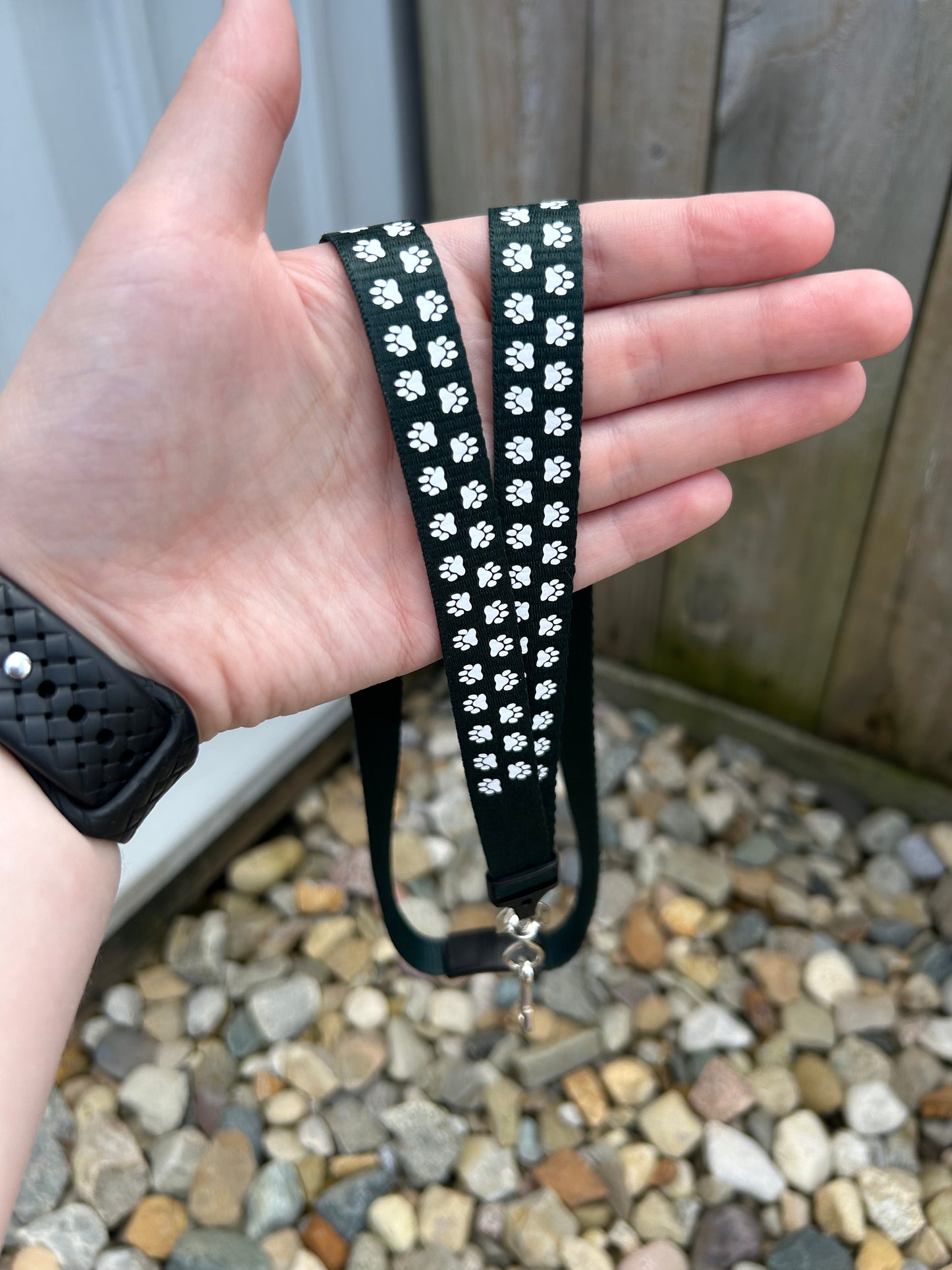 Pawprint Breakaway Lanyard