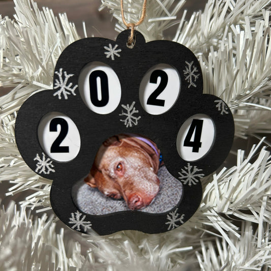 Winter Pet Memorial Ornament