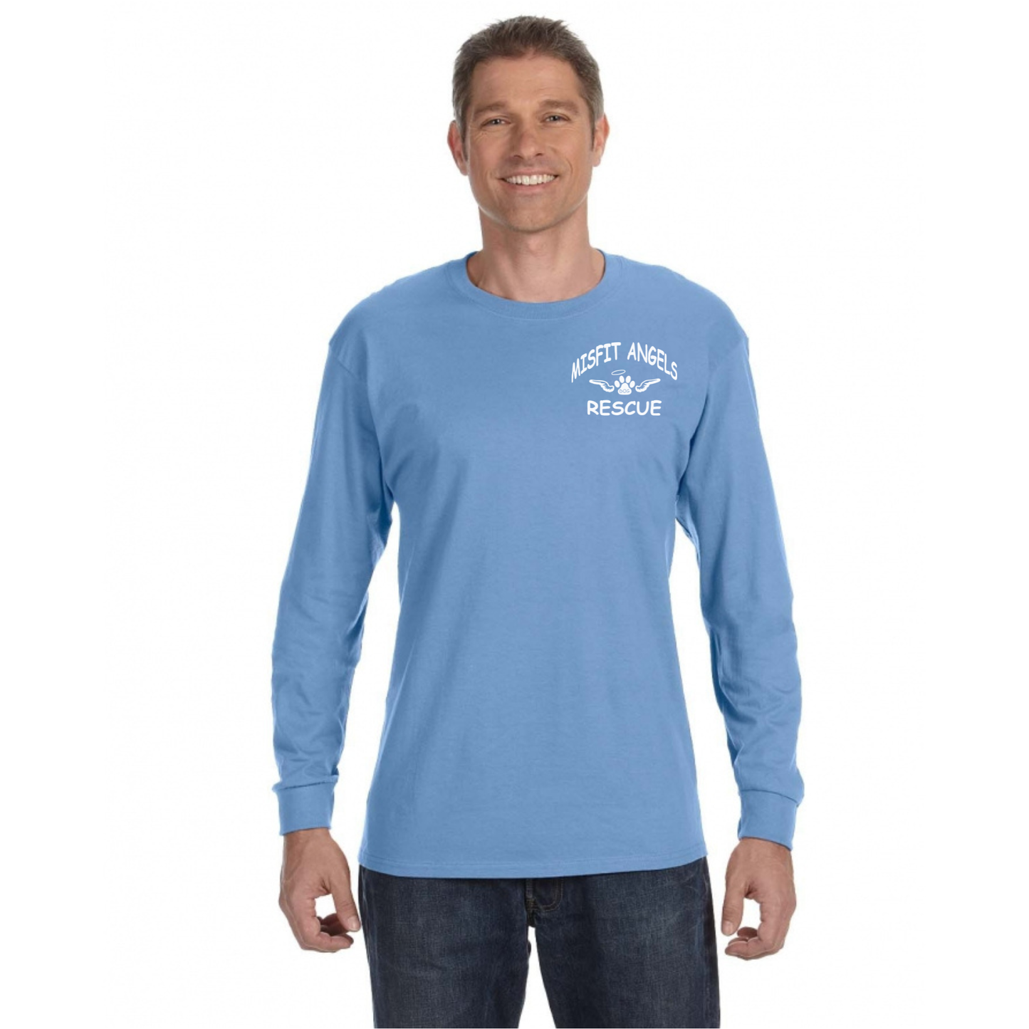 Misfit Angels Dog Rescue Long Sleeve Shirt