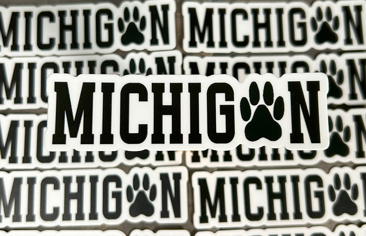 Michigan Matte Vinyl Sticker