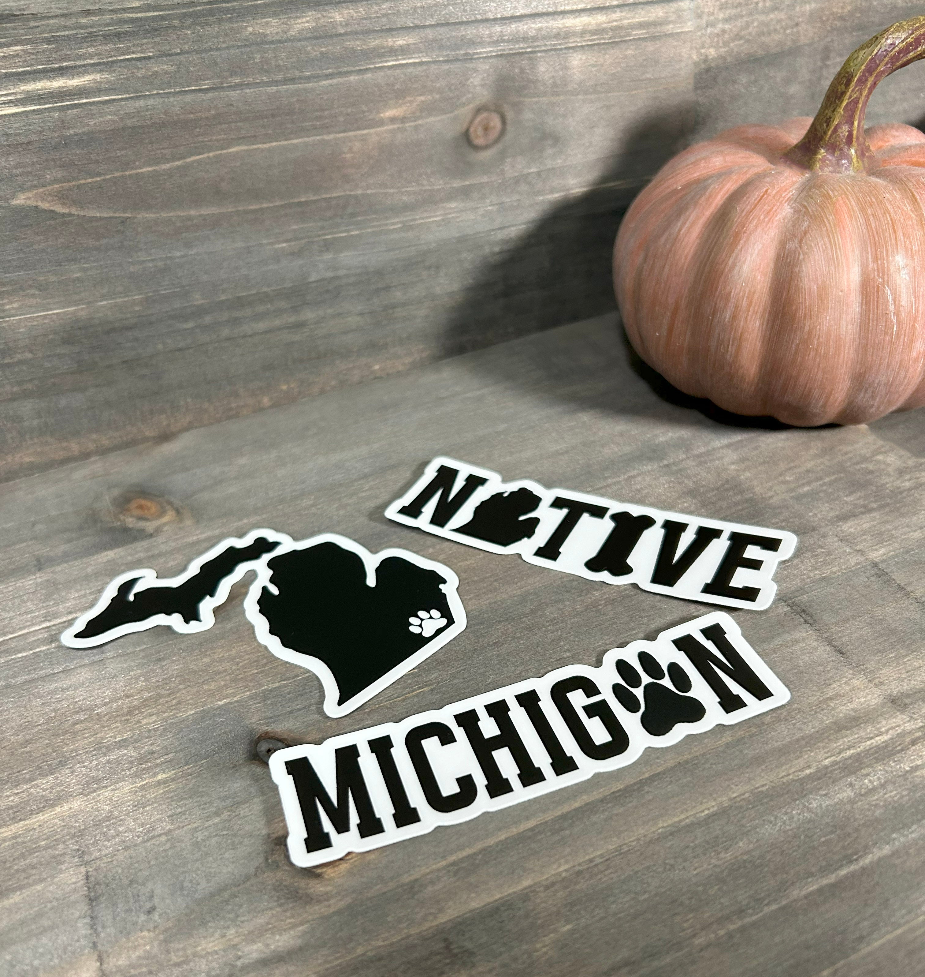 Michigan Sticker Pack – FourPawsIllustrations