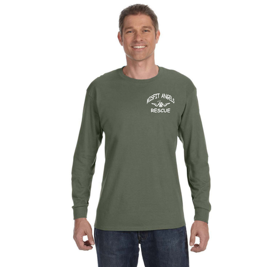 Misfit Angels Dog Rescue Long Sleeve Shirt