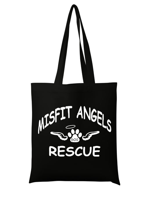 Misfit Angels Dog Rescue Tote Bag