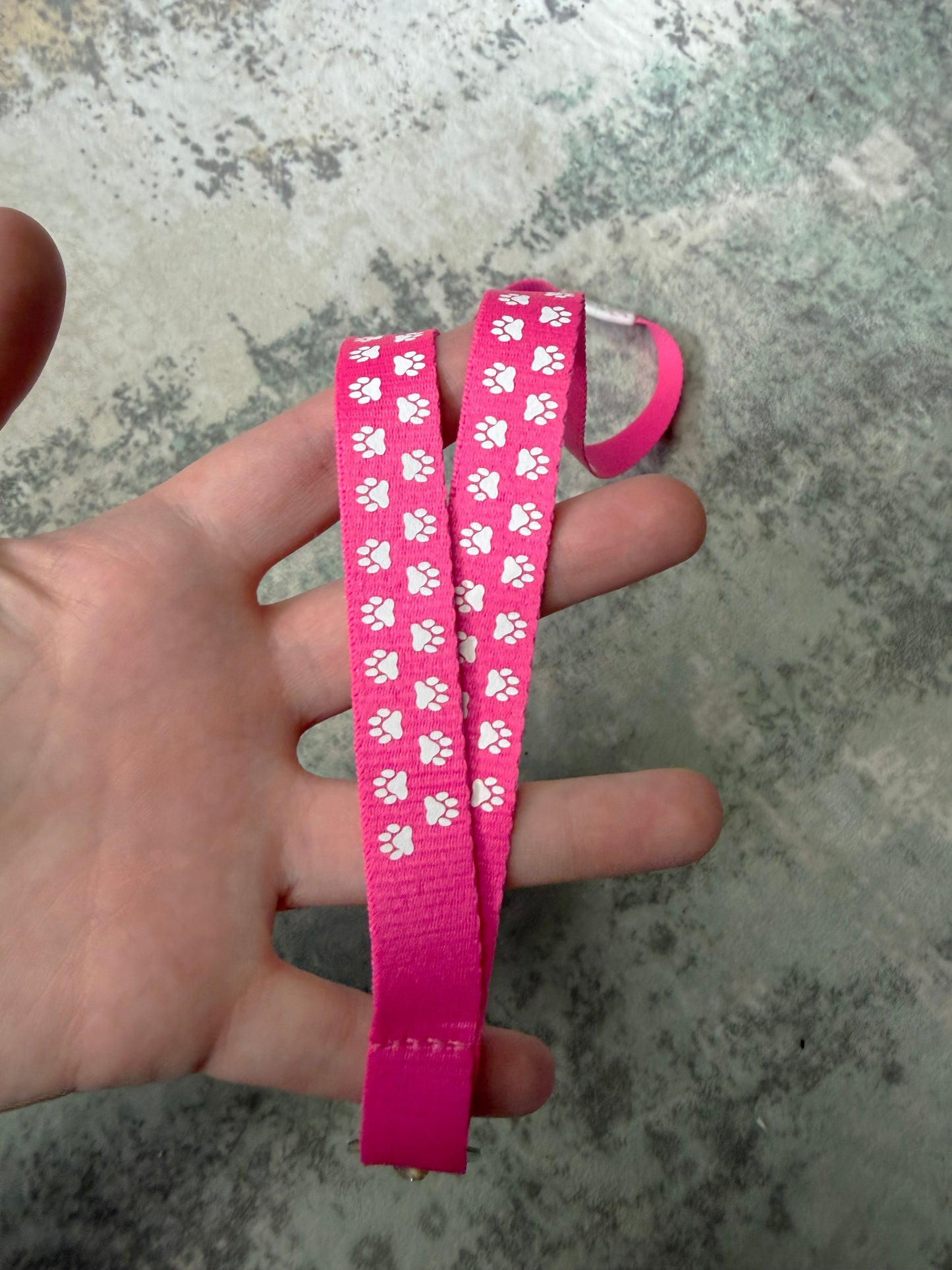 Pawprint Breakaway Lanyard