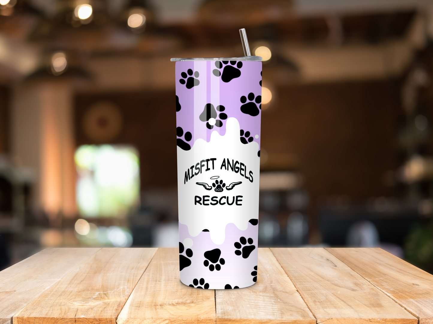 Misfit Angels Logo Tumbler