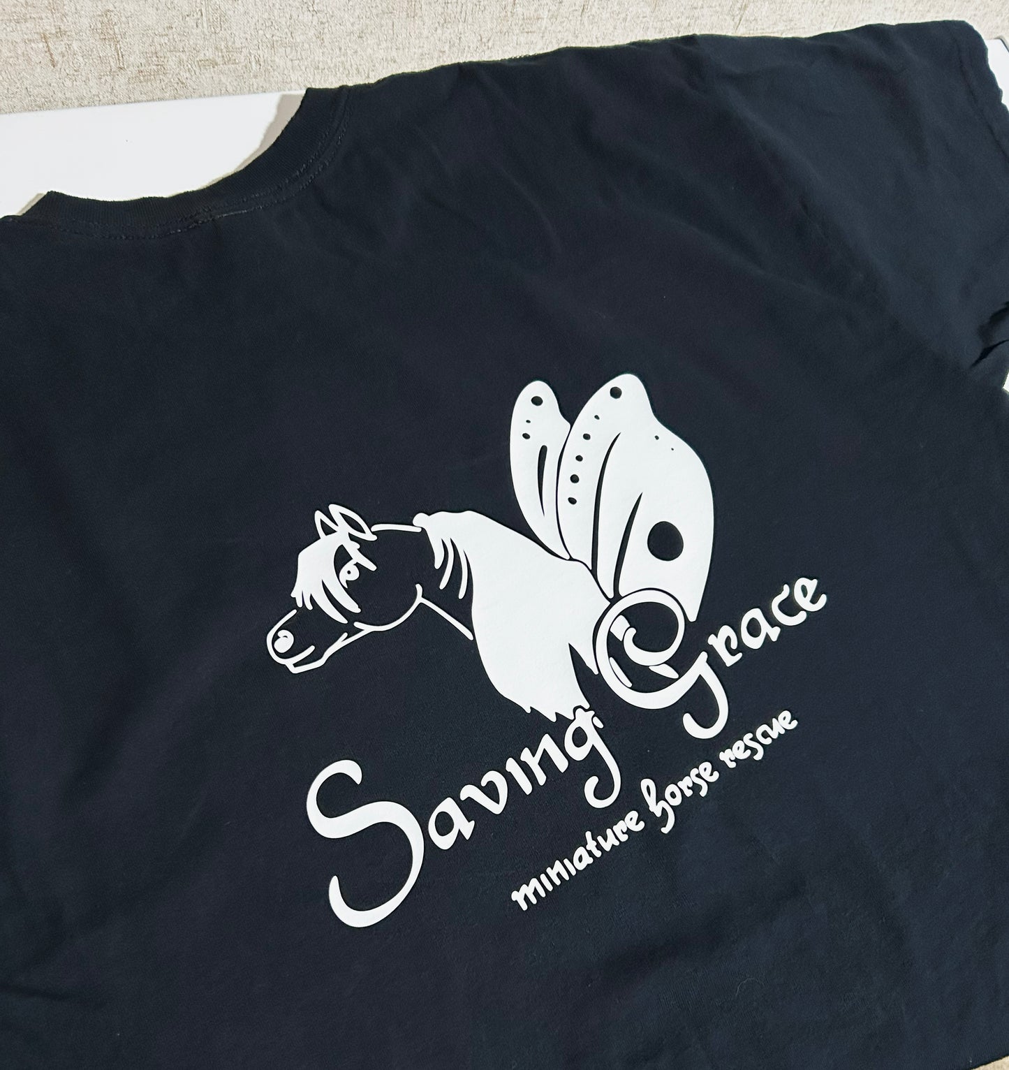 Best Things in Life are Rescued Saving Grace Miniature Horse Rescue T-Shirt