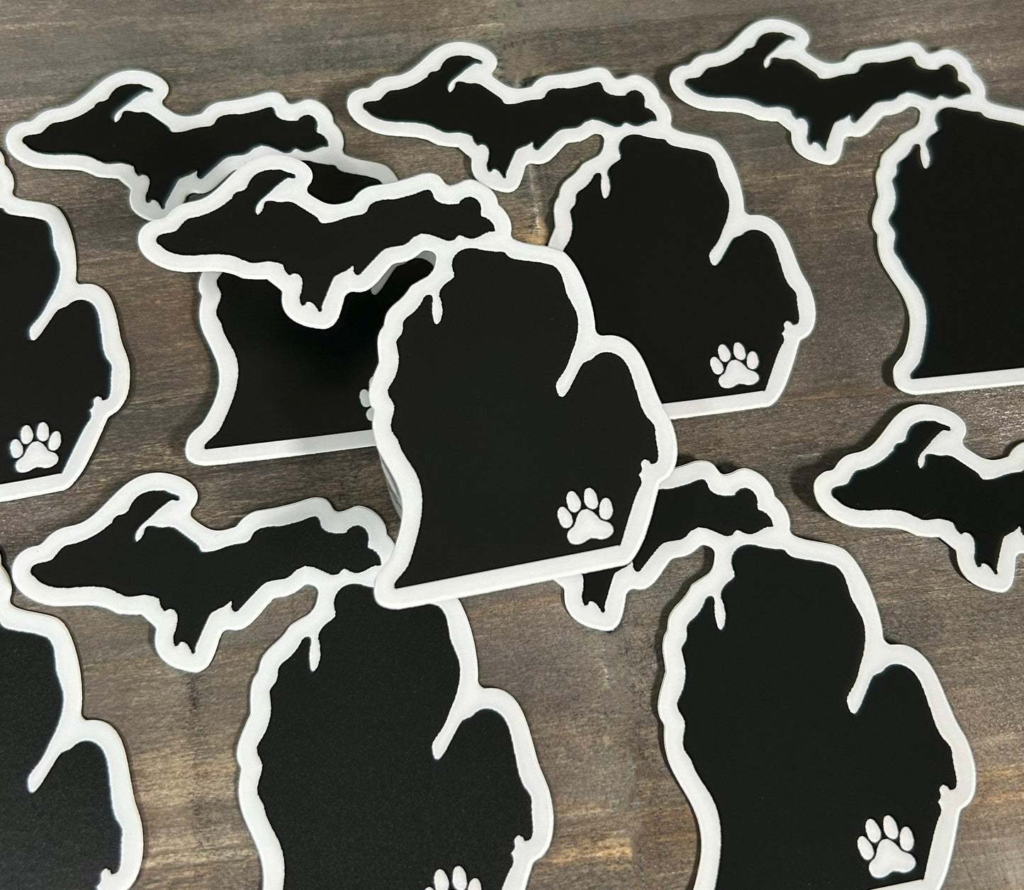 State of Michigan Matte Vinyl Sticker