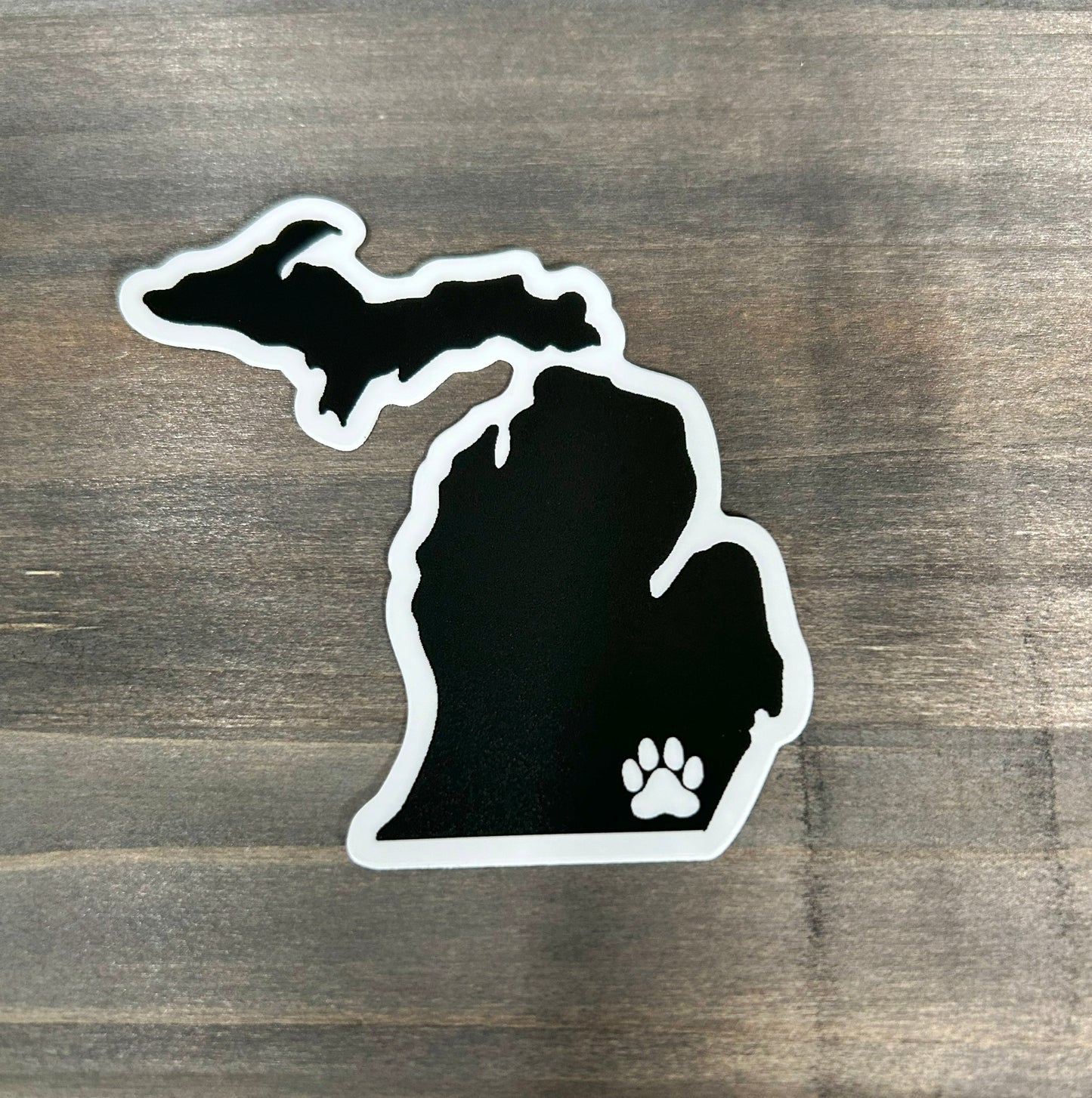 State of Michigan Matte Vinyl Sticker